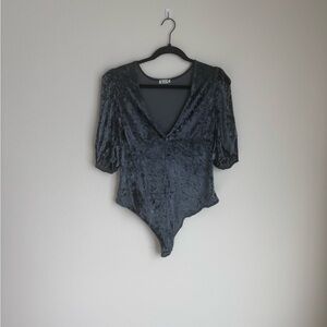 Free People Velvet Women's Bodysuit